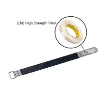 2Pcs RJXHOBBY 150-400mm High Strength Non Slip Silicone 3M Fiber Metal Battery Straps for RC Model