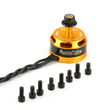 Racerstar Racing Edition 2205 BR2205 2600KV 2-4S Brushless Motor Yellow for 220 250 280 RC Drone FPV Racing