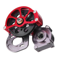 RC 1/10 Upgrade Aluminum Fully Assembled Transmission Metal Gearbox For Axial SCX10 Cars Parts