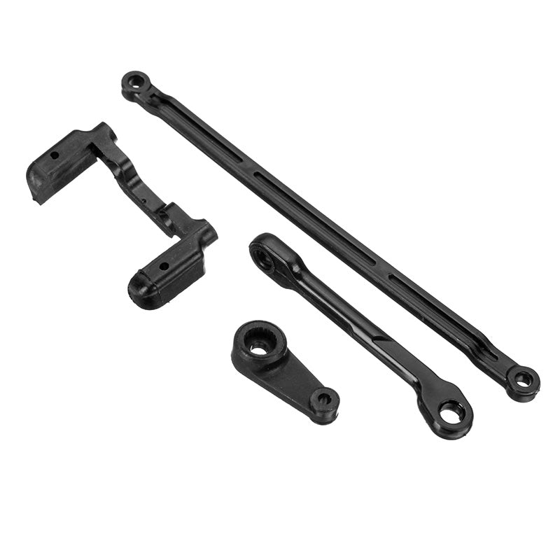 Steering Drag Link Servo Arm Servo Case For PRC 1/18 RC Crawler QX-4 Remote Control Car Bulk Parts