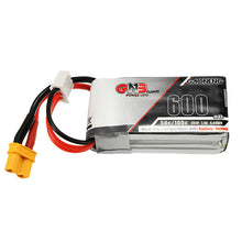 GAONENG GNB 7.4V 600mAh 2S 50C Lipo Battery XT30 Plug for RC Drone FPV Racing