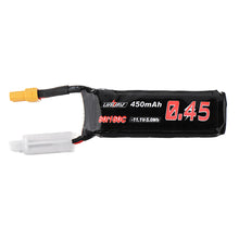URUAV 11.1V 450mAh 80/160C 3S Lipo Battery XT30 Plug for RC Drone