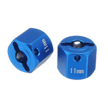 GPM 2PCS Aluminum Alloy Wheel Hex 12mm Drive Adapter for RC AXIAL SCX10 II 90046 Crawler Car Parts