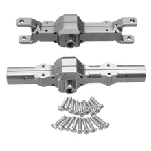 Metal Front+Rear Bridge Axle Shell Set For WPL HengLong 1/16 Military Truck RC Car Part