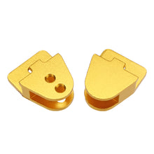 URUAV WPL 2Pcs Metal Earring For WPL B14 B24 B24 1/16 RC Car Parts Gold 