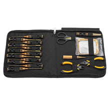 YZ 18pcs Screwdriver Repair Tool Set Hex Screwdriver Pliers Hole Opener Screws Tray