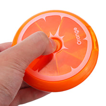 7 Slots Round Storage Tool Box Screw Nut Orange Pink Color Box