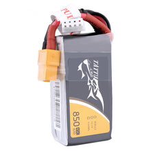 Gens Tattu 11.1V 850mAh 45C 3S1P Lipo Battery With XT60 Plug For RC FPV 