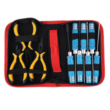 Yunzhong YZ002 10Pcs Slotted Phillips Hex Screwdriver Pilers Tools Box Set