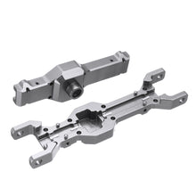 Metal Front+Rear Bridge Axle Shell Set For WPL HengLong 1/16 Military Truck RC Car Part