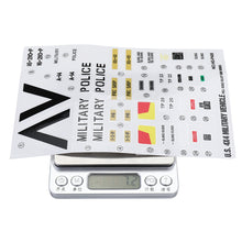 HG P408 1/10 RC Car Model Spare Parts DIY Stickers Decals Sheet for Desert Yellow Body Accessory 