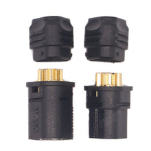 Amass MT30 2mm Banana Plug Three-hole Connector Black Male & Female 1 Pair