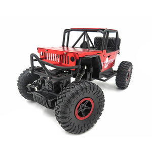 1/18 4WD 2.4G RC Cars Alloy Speed RC Car Toys With LED Head Light 3 Motors