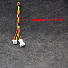 DIY 1.25mm 3Pin Male Female Connector-plug Adapter Cable for FPV Camera Flight Controller
