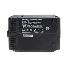 SKYRC T200 2X100W 12A AC/DC DUAL Battery Balance Charger for 1-6S Lipo/LiHV/LiFe/LiIon Battery 