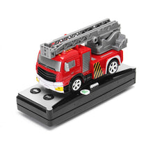 Coke Can Shenqiwei 8027 1:58 Aerial Ladder Fire-Truck RC Car Mini 4 Channel 