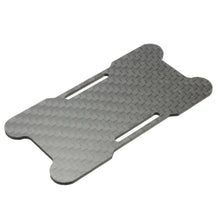 Realacc Carbon Fiber Battery Protection Board with Tie Down Strap for X Frame kit for RC Drone FPV Racing