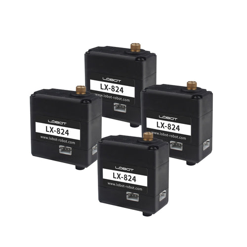 4PCS LOBOT LX-824 17kg Bus Serial Date Feedback Metal Gear Digital Servo For RC Robot