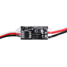 2.7A 1S Dual Way Micro Brush ESC 3.3-6V Winch Reversing with Overheat Out of Control Protection for DIY RC Model