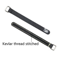 4Pcs RJXHOBBY 100-400mm Nylon Battery Straps Metal Buckle Black for Lipo Battery