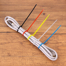 50Pcs RJXHOBBY RJX29 3x150mm Black White Color Nylon Cable Zip Tie