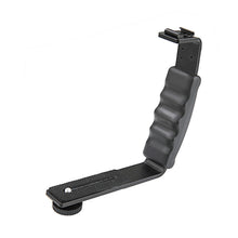 Universal L-Type Handheld Gimbal Holder LED Microphone Mount For DJI Osmo Mobile 2 Smooth 4