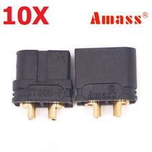 10 Pair Amass XT60U 3.5mm Banana Plug Connector Black Male & Female 