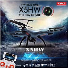 Syma X5HW WIFI FPV With HD Camera Altitude Mode 2.4G 4CH 6Axis RC Drone Quadcopter RTF