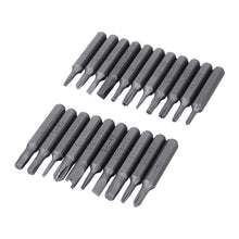 Yunzhong 22 in 1  T5-T9 H1.5-H3.0 Hexagon Head 1.0/2.0/3.0mm Slotted Bit Screwdriver