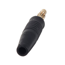 Amass 4mm Banana Bullet Connector Plug With Black/Red Color Rubber Sheath for Adapter Cable