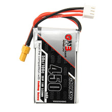 Gaoneng GNB 7.4V 450mAh 50C 2S Lipo Battery XT30 Plug