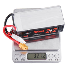 URUAV 22.2V 2200mAh 65C 6S Lipo Battery for RC Racing Drone Helicopter 