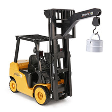 Ao Hai 3828 1/8 11CH Rc Car Forklift Truck With Light Music Demonstration Toy