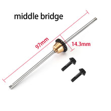 Metal Differential For WPL B1 B16 B36 C14 C24 C34 JJRC Q60 Q61 Q62 Q63 Q64 Q65 RC Car Parts