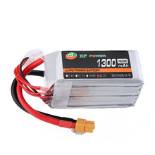 XF POWER 22.2V 1300mAh 100C/200C 6S Lipo Battery XT60 Plug for FPV RC Racing Drone