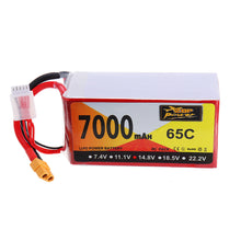 ZOP Power 14.8V 7000mAh 65C 4S Lipo Battery XT60 Plug for RC Racing Drone