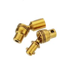 URUAV Gold Short Transmission Drive Shaft For 6X6 WPL B14 B24 B16 B36 JJRC Q60 RC Car 58MM
