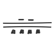 4PCS 40° TPU FPV RX Antenna Tube Holder w/ 2PCS 5.5 inches Antenna Tube for 5mm Standoffs Black