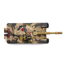 BB638 Plastic 2.4G 10CH RC Tank With Light Sound RC Car Toys