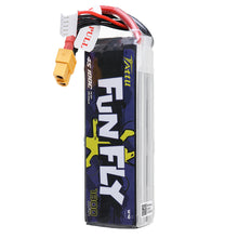 TATTU FUNFLY 14.8V 1800mAh 100C 4S Lipo Battery XT60 Plug for Cockroach V2 225mm Frame RC Drone