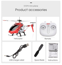 Upgraded SYMA S107H 2.4G 3.5CH Hover Altitude Hold RC Helicopter With Gyro RTF