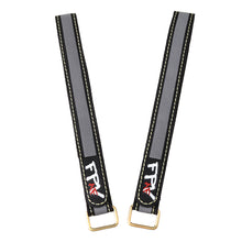 2Pcs RJX 20X350/400mm Thread Stitching Reflective Battery Strap Metal Buckle for RC Battery