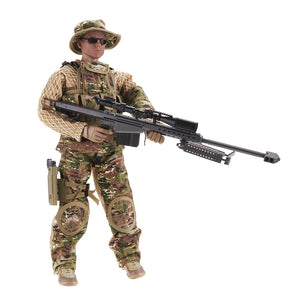 1/6 12inch Simulate Action Figure Soldier Doll RC Car Parts