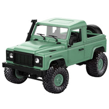 MN90 1/12 2.4G 4WD Rc Car W/ Front LED Light 2 Body Shell Roof Rack Crawler Monster Truck RTR Toy