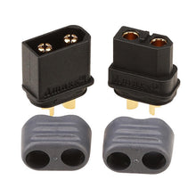 Amass XT60H Plug Connector Black With Sheath Housing Male & Female 1 Pair