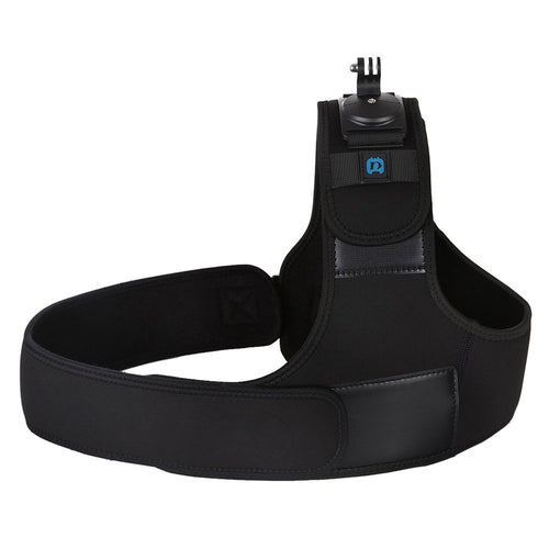PULUZ Neoprene Dual & Single Shoulder Strap Adjustable Chest Belt Mount for GoPro HERO 8 Black 7 6 /5 DJI OSMO Action Xiaoyi Action Camera