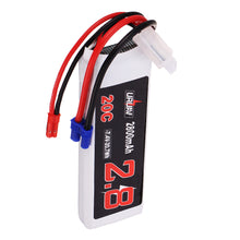 URUAV 7.4V 2800mAh 20C 2S Lipo Battery EC2 JST Plug for Hubsan H501S H501A H501M H501C