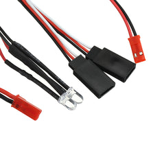 DUMBORC 2.4G 6CH X6F With Gyro Receiver+RC Car LED Light 