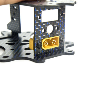 10pcs AMASS XT60E-M Mountable XT60 Male Plug for FPV Racing RC Drone Airplane Battery Cable