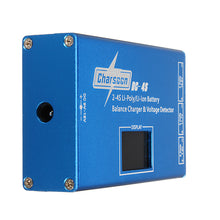 Charsoon DC-4S 2-4S Li-poly/Li-ion Battery Balance Charger & Voltage Detector with Power Adapter for RC Drone